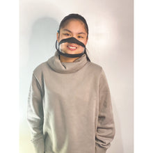 Load image into Gallery viewer, Girl Wearing See to Hear Face Mask
